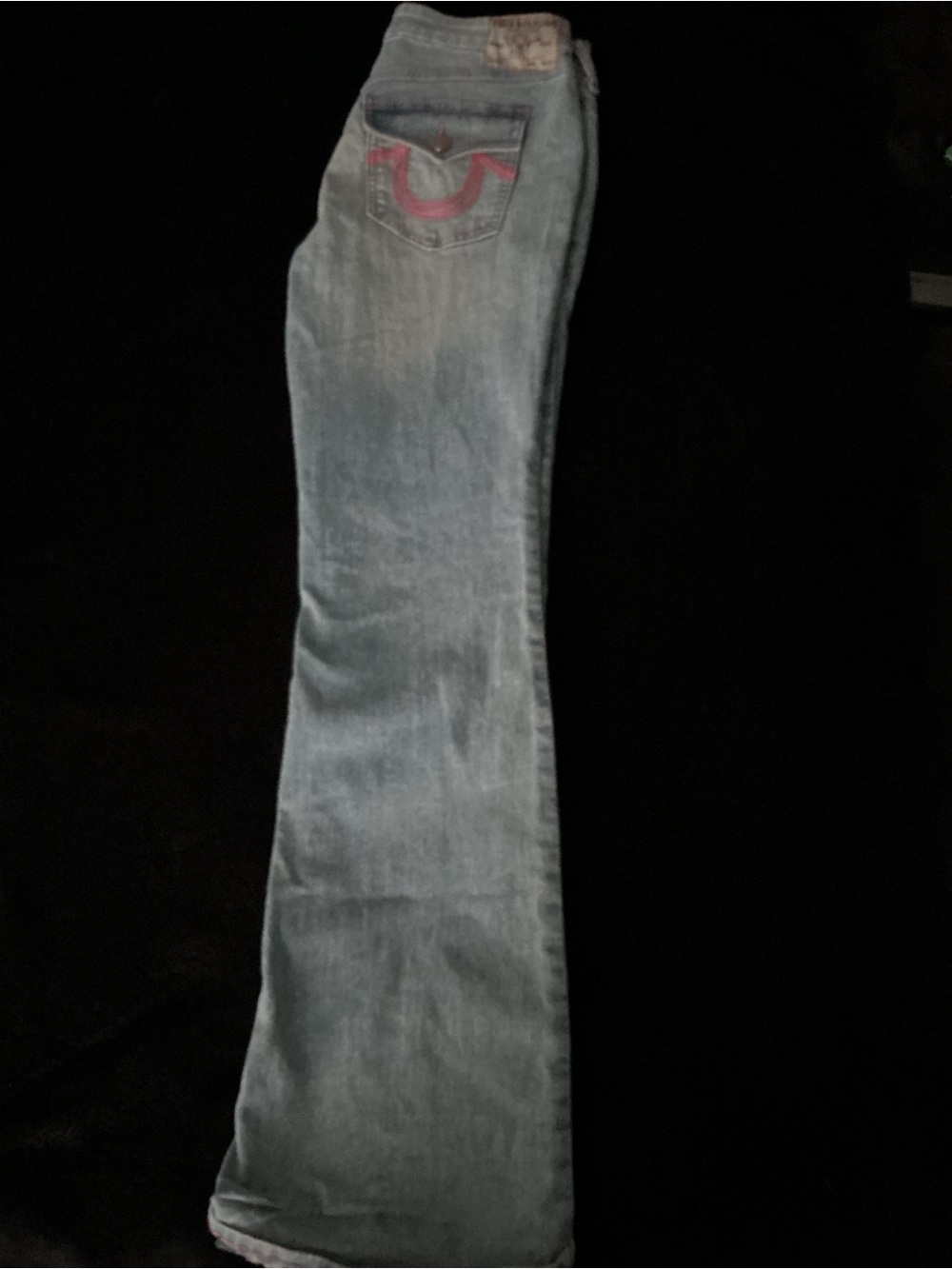 Light Wash Women's Flare Jeans - Wide Leg Style